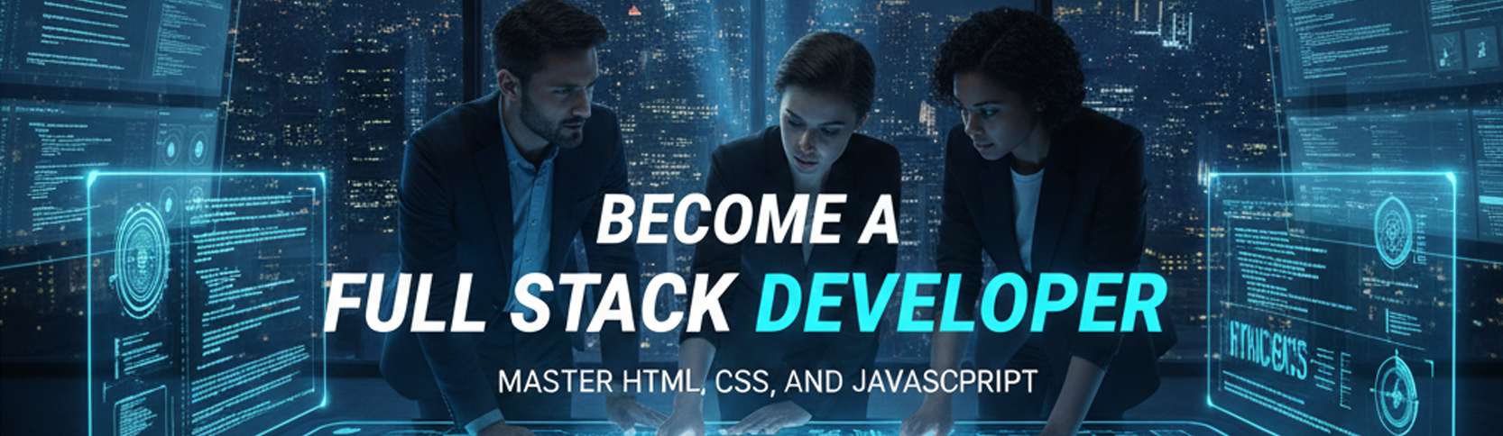 Full Stack Web Development - Master HTML, CSS, and JavaScript